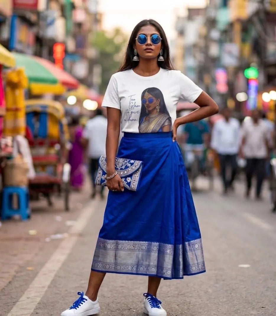 Too Glam to Give a Damn Tee