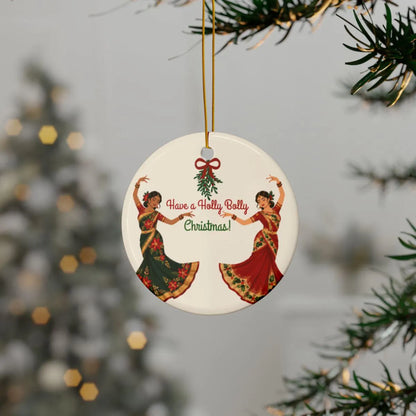 Bollywood Lovers Ornament, Hindi Film and Music Lover Christmas Ornament