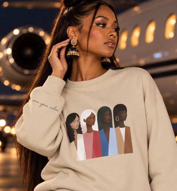 Chic, Inclusive Melanin Sweatshirt