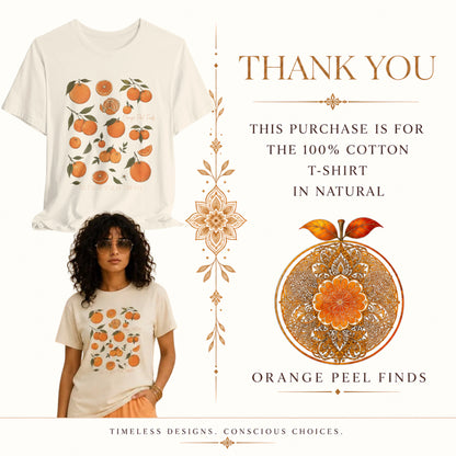Orange Peel Finds Exclusives - Orange Pattern T-Shirt